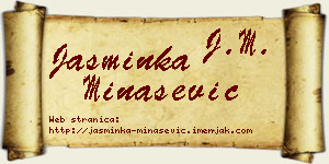 Jasminka Minašević vizit kartica